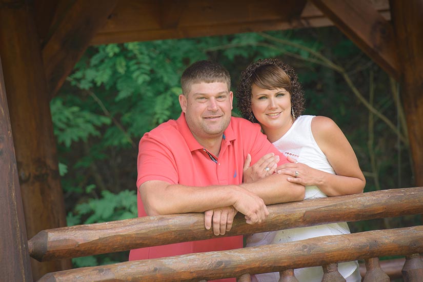 Couple Portrait Gatlinburg Couple Portrait Cabin